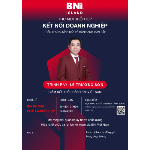 Kết nối Doanh Nghiệp B2-Hiệu quả trong BNI